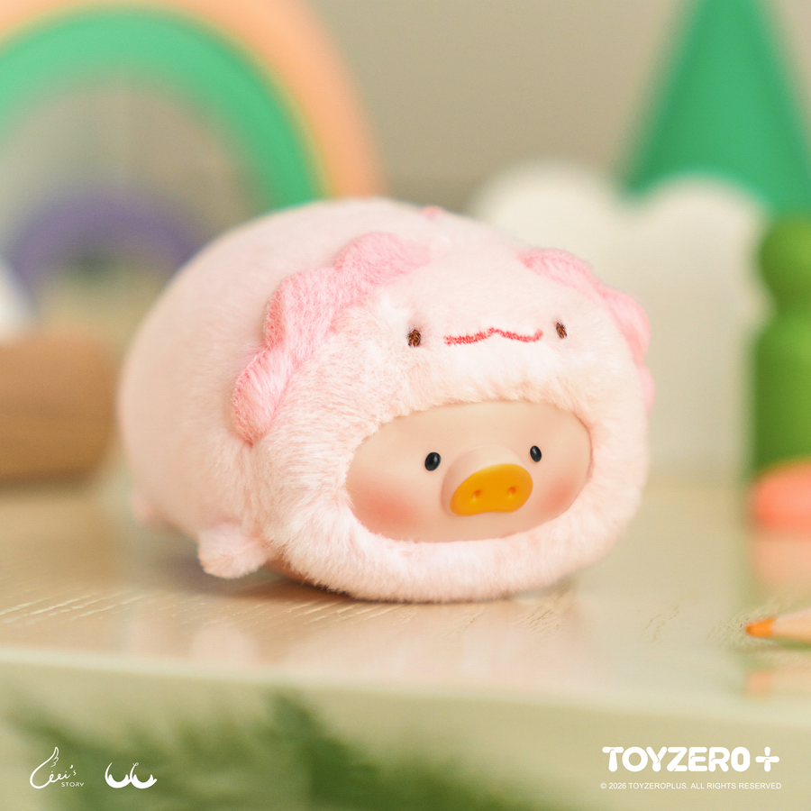 ToyZeroPlus Lulu The Piggy Animal Party V2 Stick together PVC Face Plush Keychain-Single Box (Random)-ToyZeroPlus-Ace Cards & Collectibles