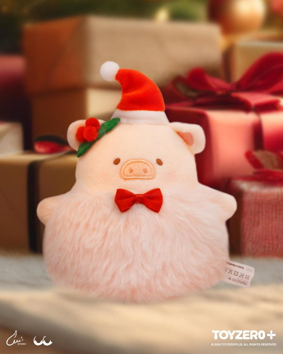 ToyZeroPlus x LuLu the Piggy Christmas - Plush Keychain-Reindeer Lu-ToyZeroPlus-Ace Cards & Collectibles