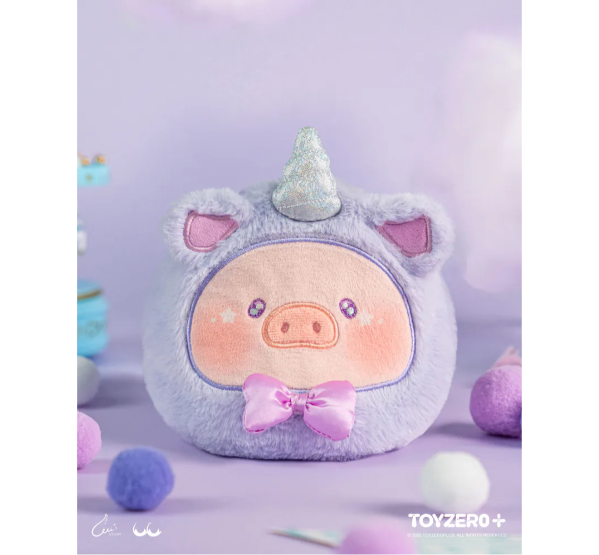 ToyZeroPlus x LuLu the Piggy LuLuLand - Drawstring Bag (Unicorn Lu ver.)-ToyZeroPlus-Ace Cards & Collectibles