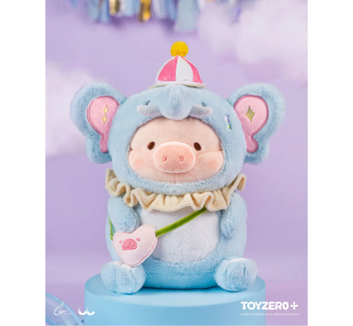 ToyZeroPlus x LuLu the Piggy LuLuLand - Gentle Elephant Lu Plush Toy-ToyZeroPlus-Ace Cards & Collectibles