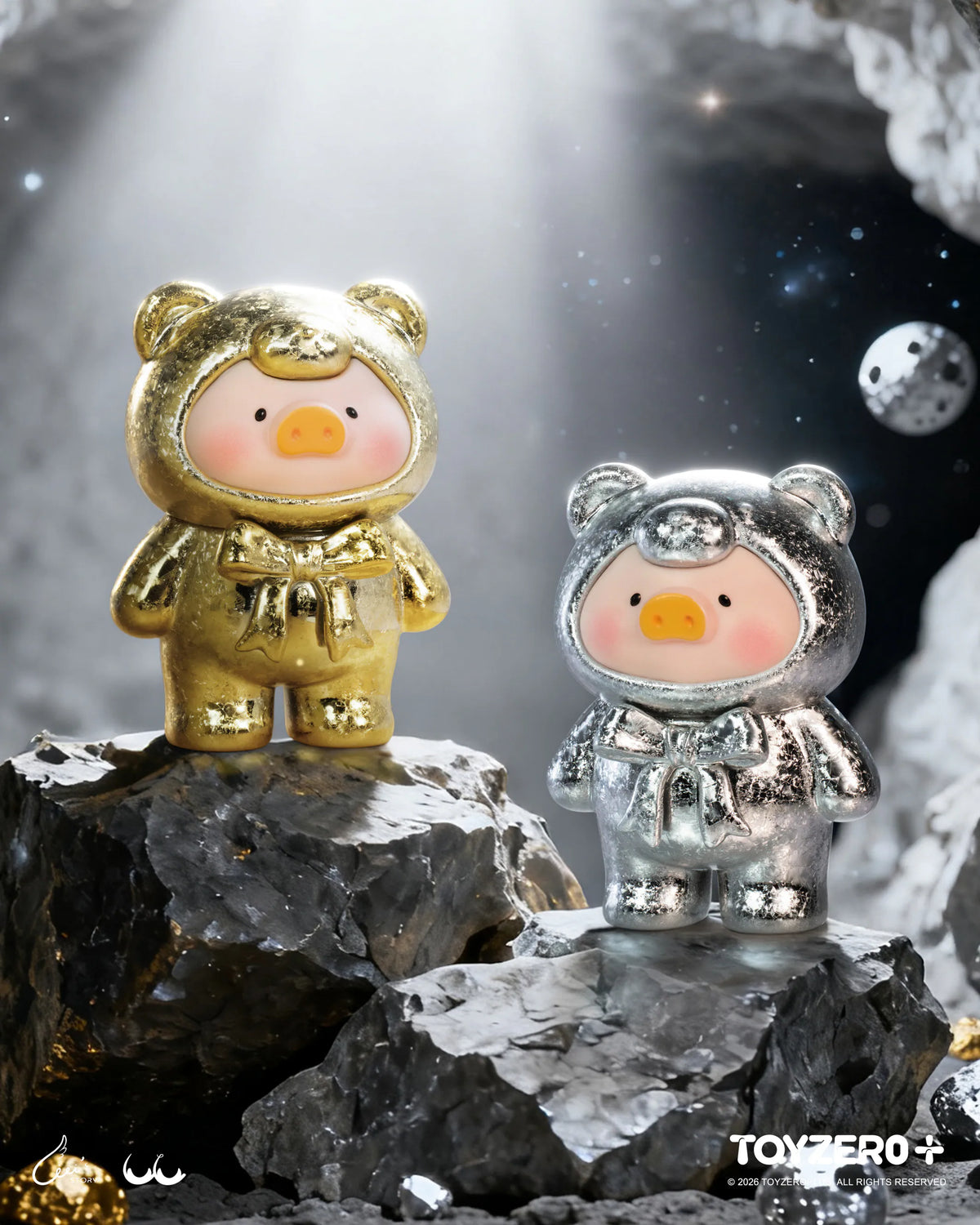 ToyZeroPlus x LuLu the Piggy The Canned Pig - Teddy Mini Ore Mining Series-Single Box (Random)-ToyZeroPlus-Ace Cards & Collectibles