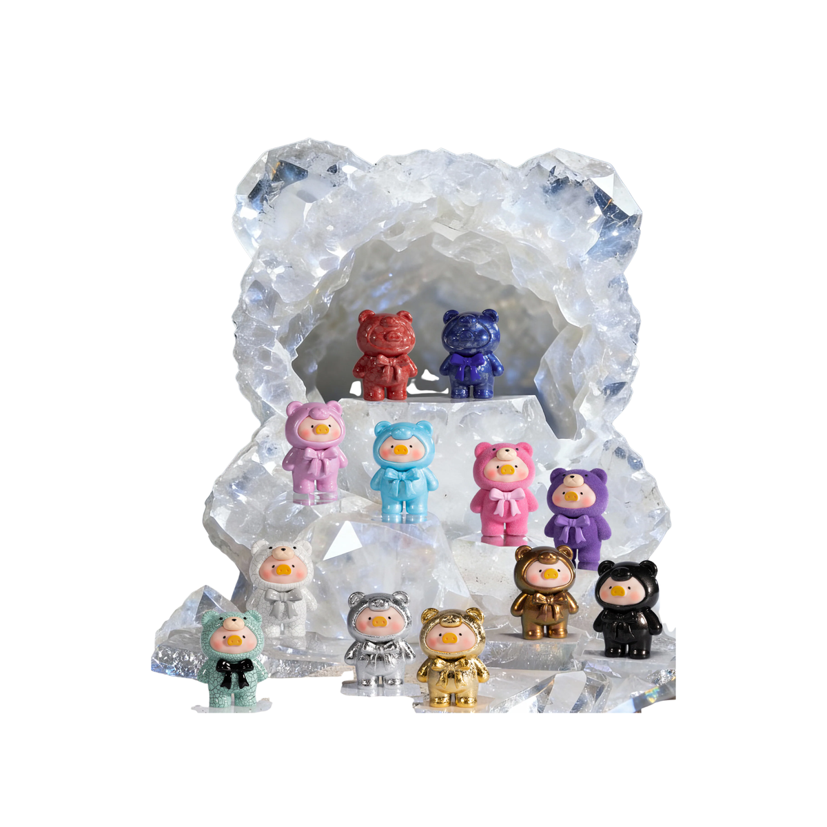 ToyZeroPlus x LuLu the Piggy The Canned Pig - Teddy Mini Ore Mining Series-Single Box (Random)-ToyZeroPlus-Ace Cards & Collectibles