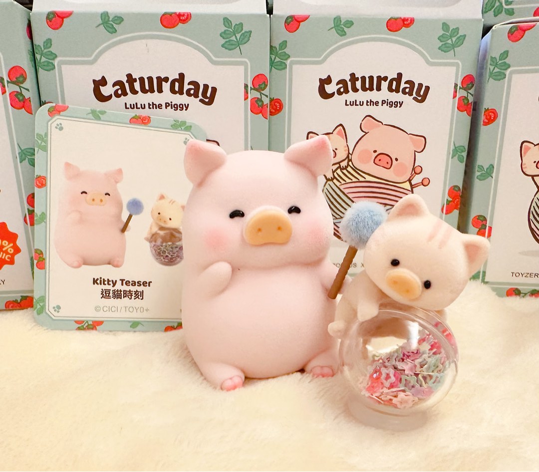 ToyZeroPlus x Lulu The Piggy Caturday Series-Single Box (Random)-ToyZeroPlus-Ace Cards & Collectibles