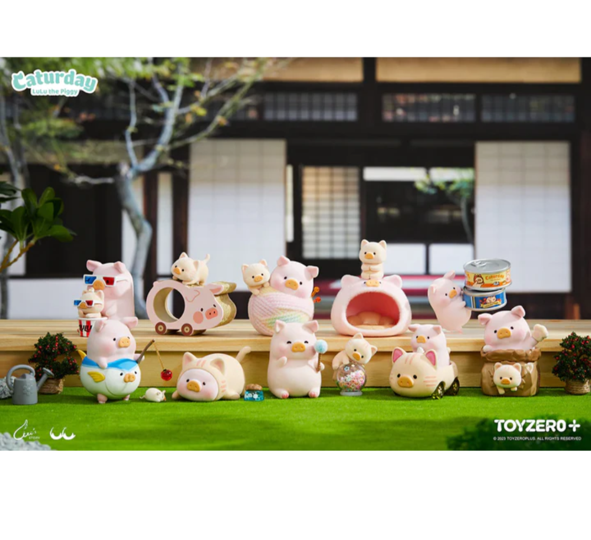 ToyZeroPlus x Lulu The Piggy Caturday Series-Single Box (Random)-ToyZeroPlus-Ace Cards & Collectibles