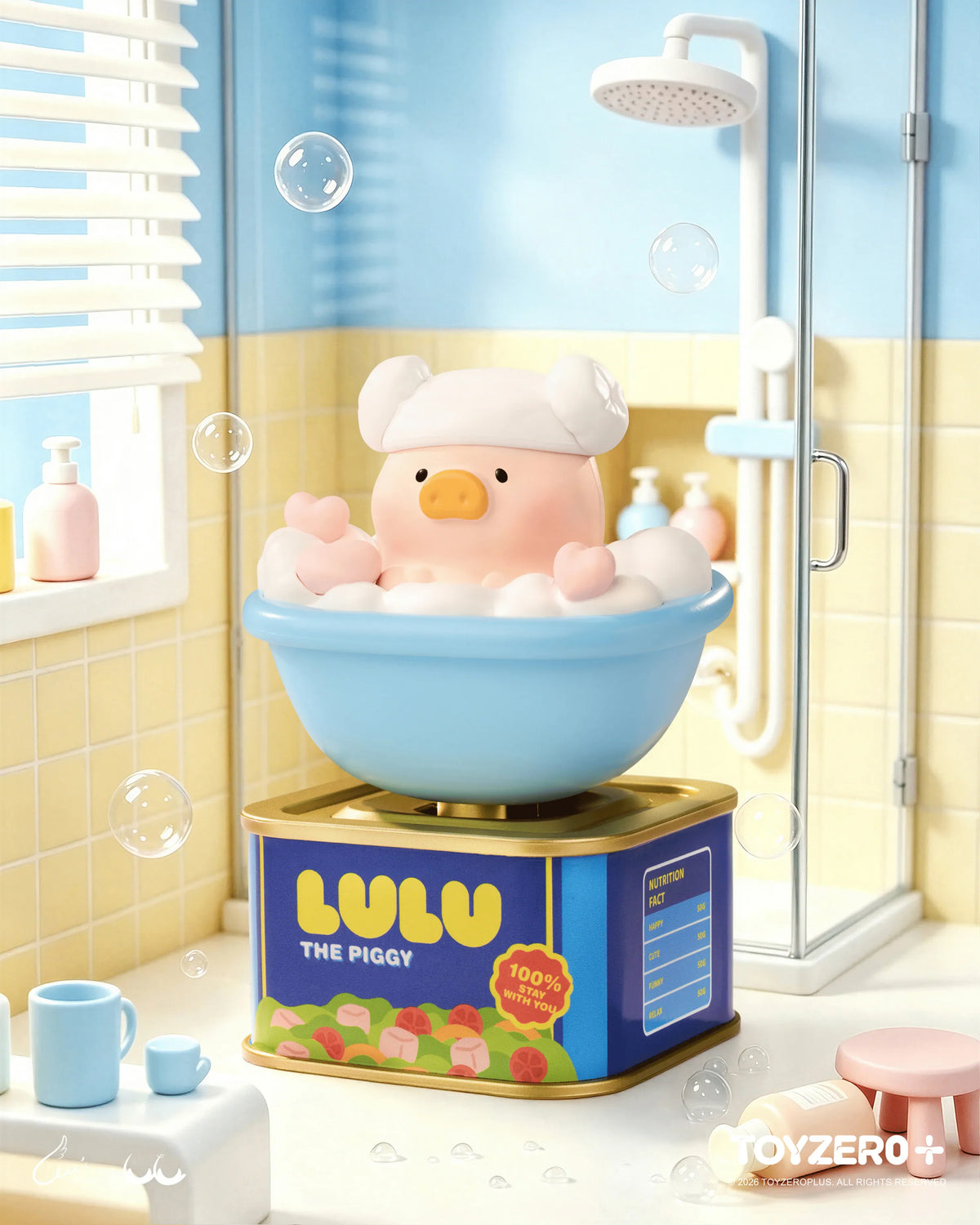 ToyZeroPlus x Lulu The Piggy "Holiday Series Solar Motion" Series Blind Box-Single Box (Random)-ToyZeroPlus-Ace Cards & Collectibles