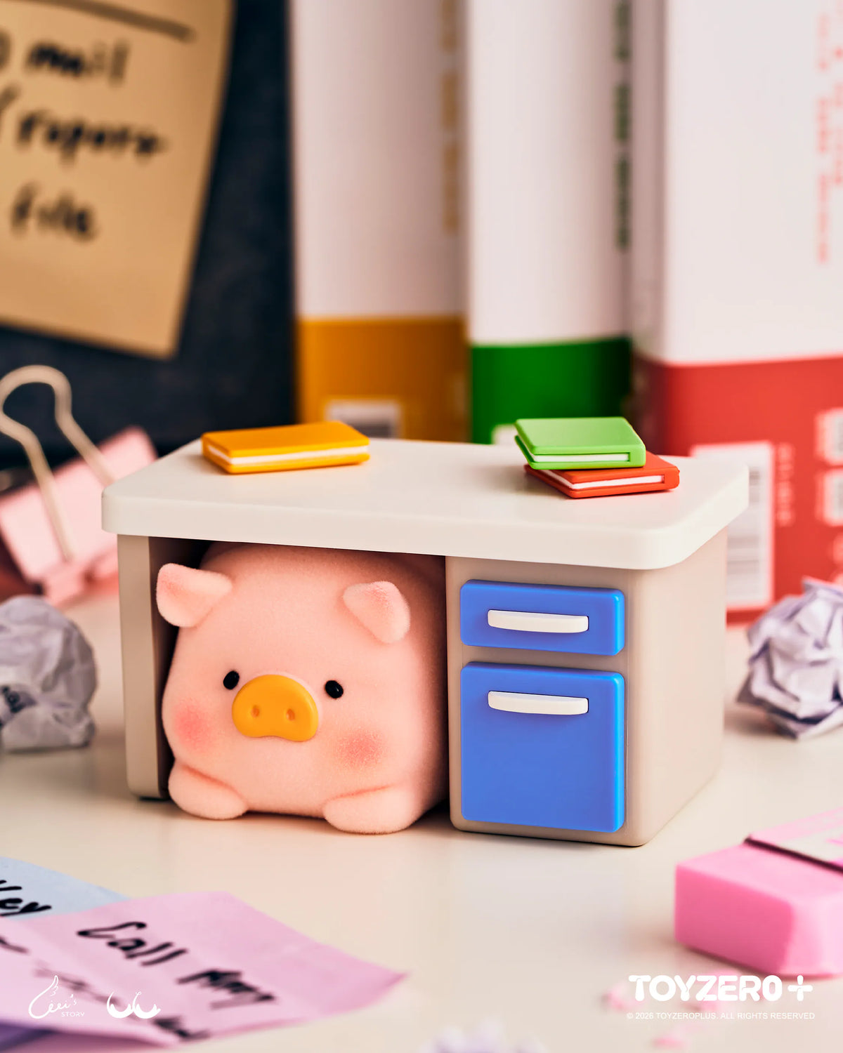 ToyZeroPlus x Lulu The Piggy "Too Much Pig Work To Do" Series Blind Box-Single Box (Random)-ToyZeroPlus-Ace Cards & Collectibles