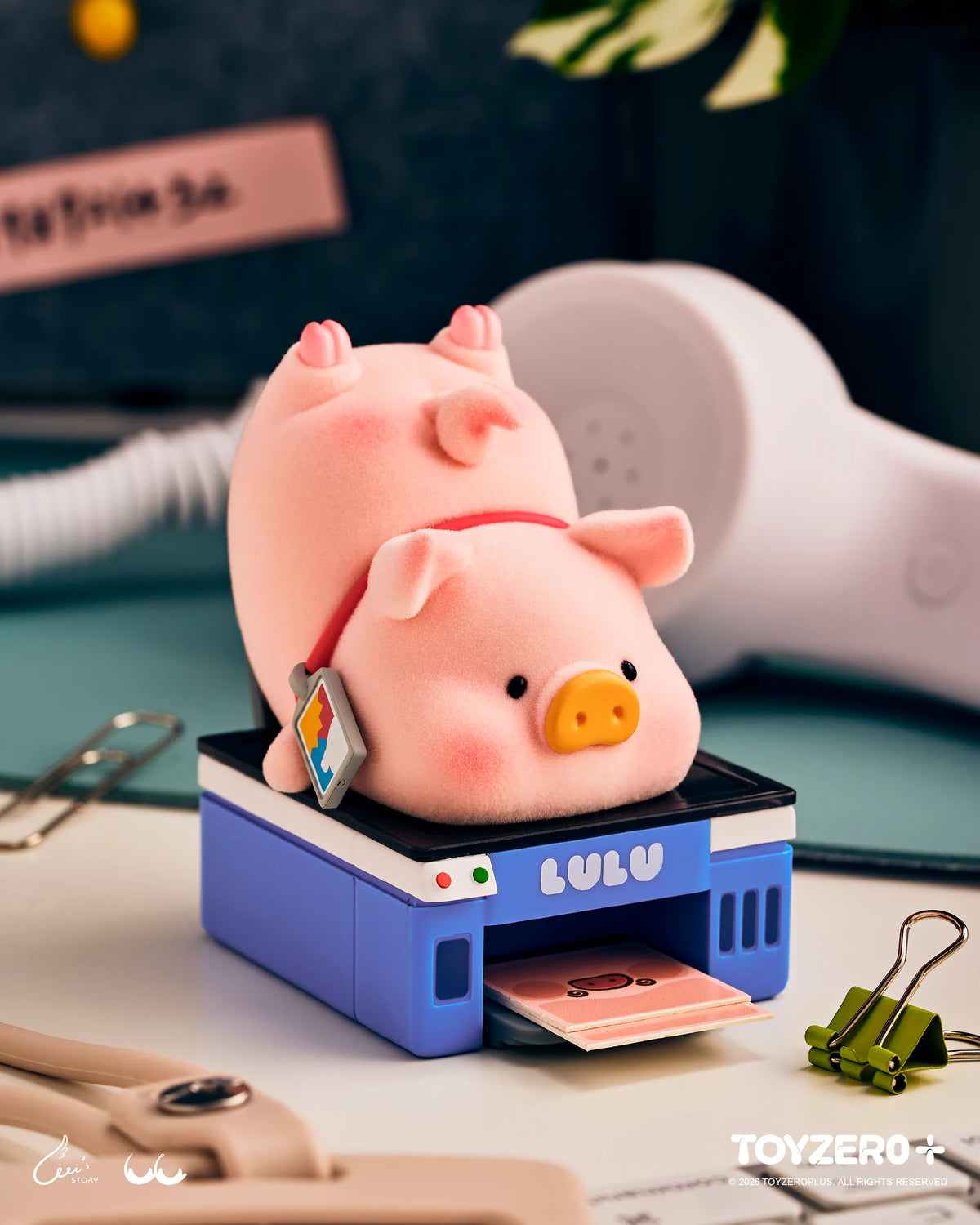 ToyZeroPlus x Lulu The Piggy "Working Life is Full of Trouble" Series-Single Box (Random)-ToyZeroPlus-Ace Cards & Collectibles