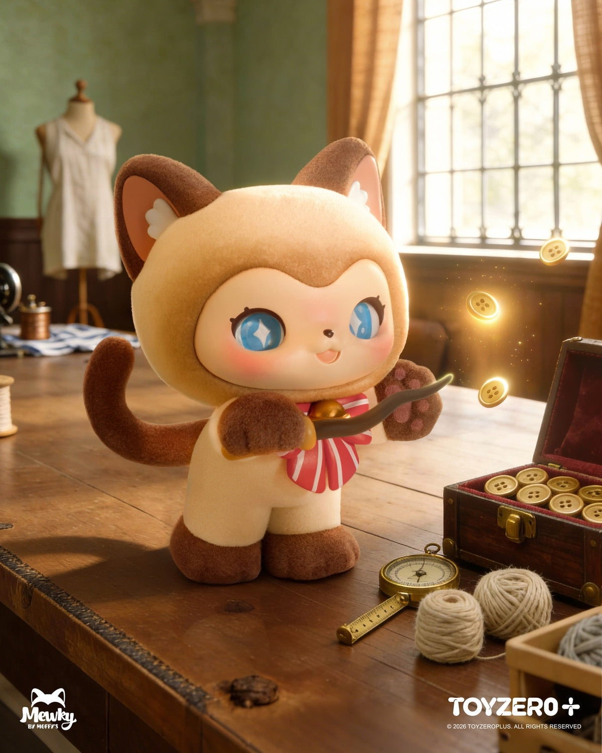 ToyZeroPlus x Mewky Moffy’s Magic Tailoring Shop "The Magic Furry Mewky" Series-Single Box (Random)-ToyZeroPlus-Ace Cards & Collectibles