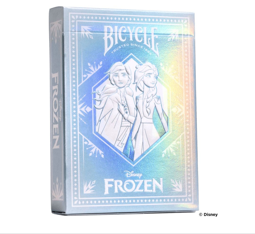 Bicycle Disney Frozen Blue Playing Cards-United States Playing Cards Company-Ace Cards & Collectibles