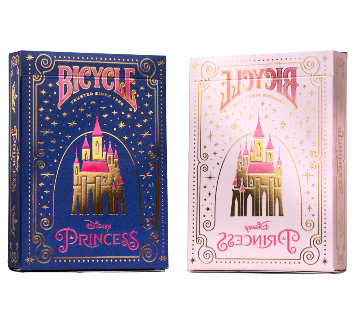 Bicycle Disney Princess Playing Cards-Navy-United States Playing Cards Company-Ace Cards & Collectibles