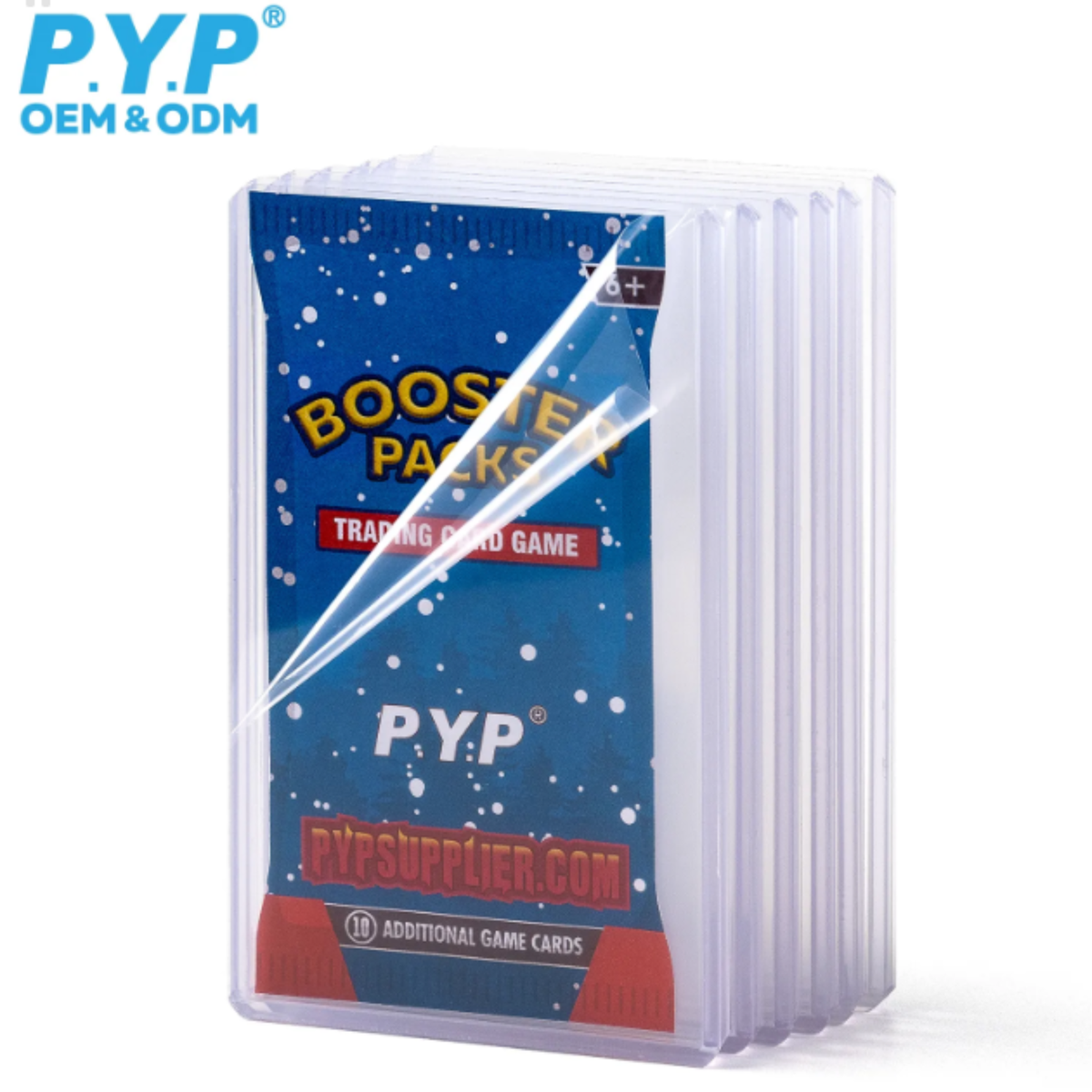 PYP Booster Pack Toploader Holder for English Booster Pack (10pcs)