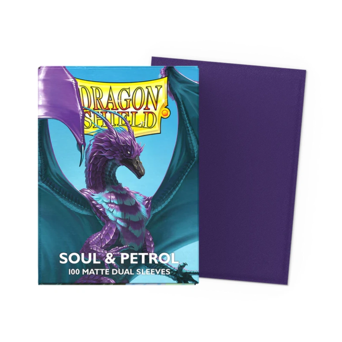 Dragon Shield Sleeve Matte Dual Standard Size 100pcs - Soul & Petrol