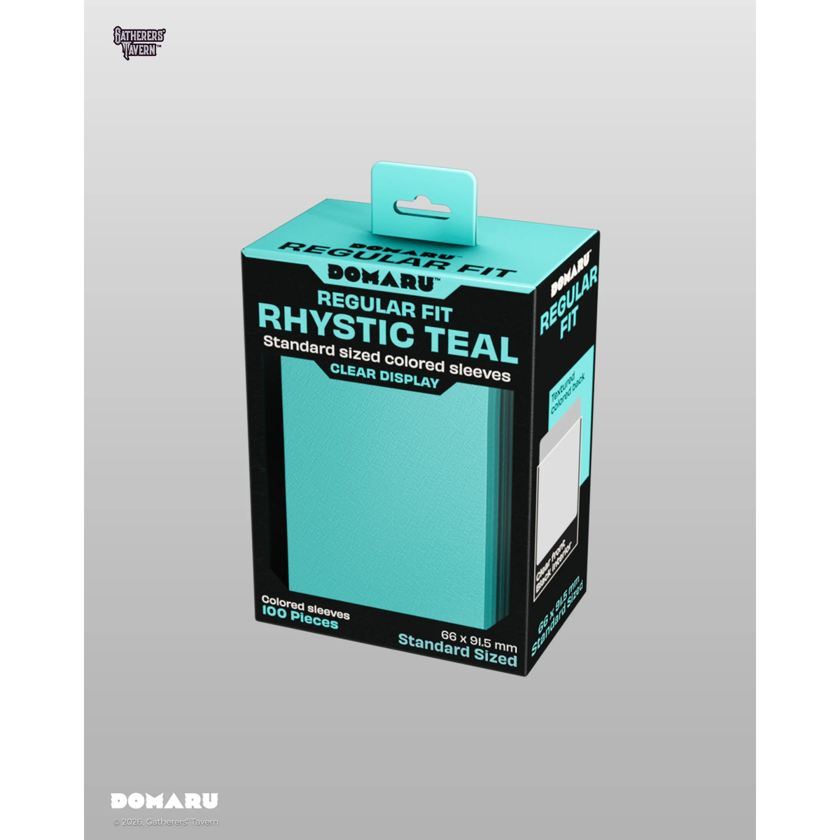 DOMARU Regular Standard Size Fit Sleeves "Rhystic Teal"