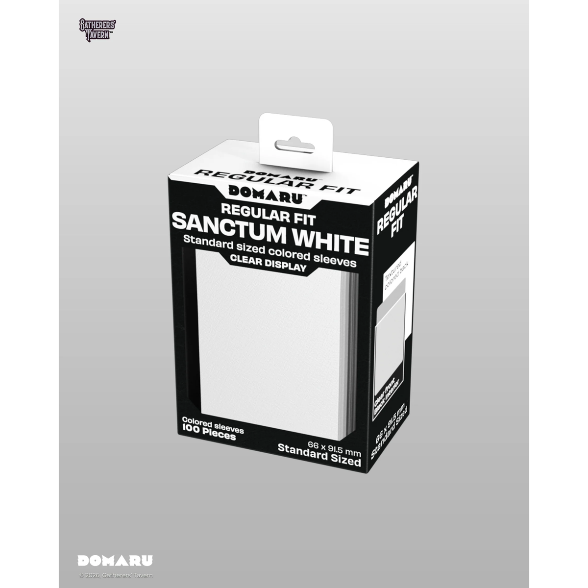 DOMARU Regular Standard Size Fit Sleeves "Sanctum White"