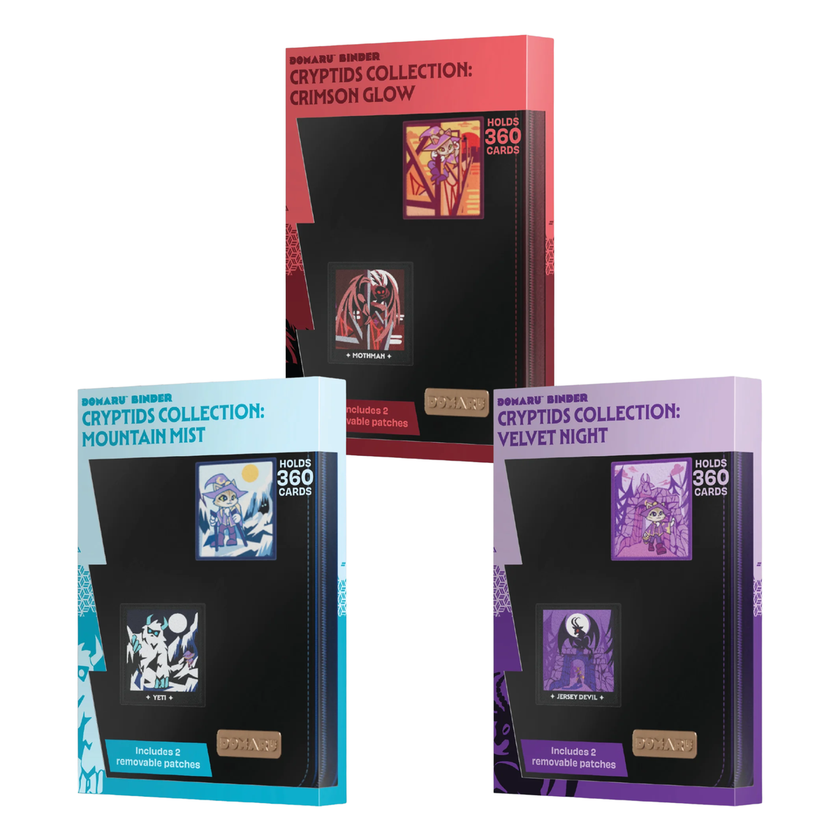 Gatherer's Tavern DOMARU Deco Patch Binder Cryptids Collection 9-Pocket
