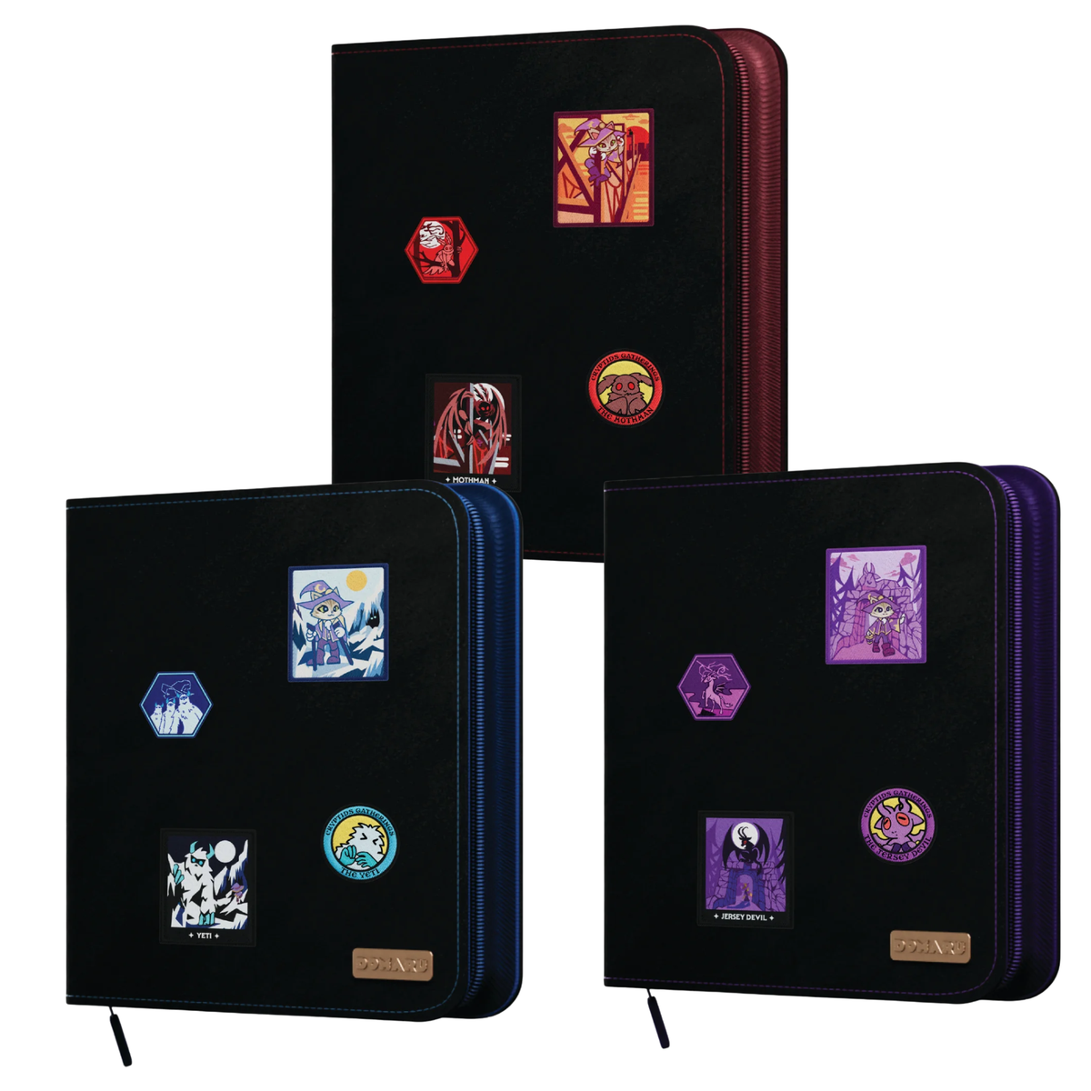 Gatherer's Tavern DOMARU Deco Patch Binder Cryptids Collection 12-Pocket