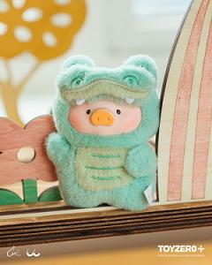 ToyZeroPlus x Lulu The Piggy "Animal Party Puppet" Show PVC Face Plush Keychain