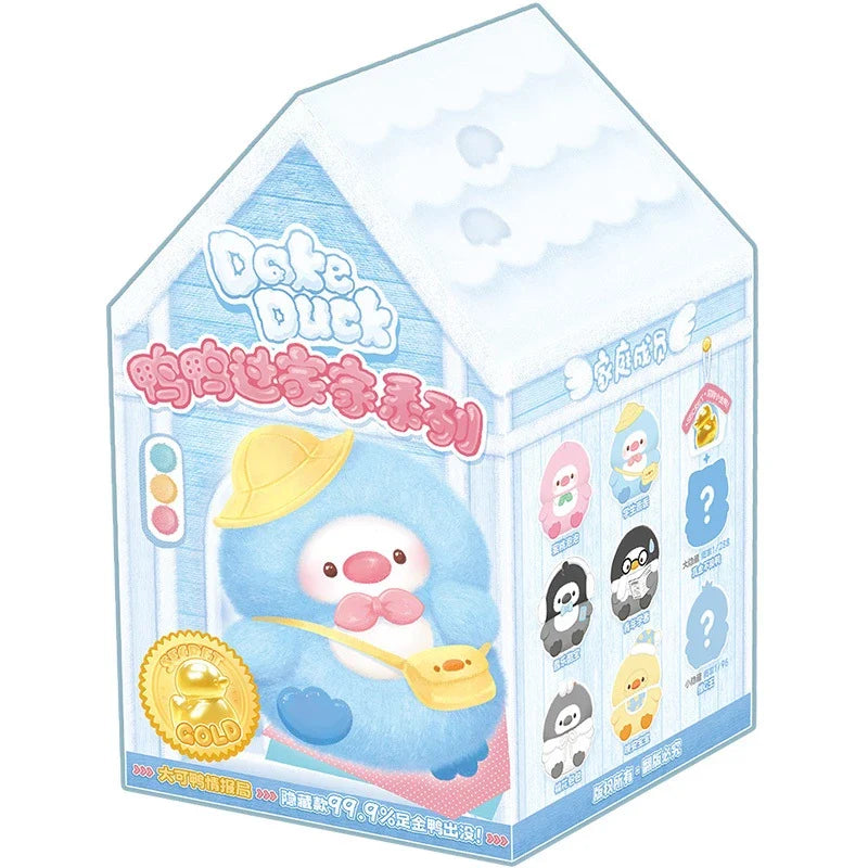 Dake Duck Play House Series Plush Keychain Blind Box-Single Box (Random)-Wai Gua-Ace Cards & Collectibles