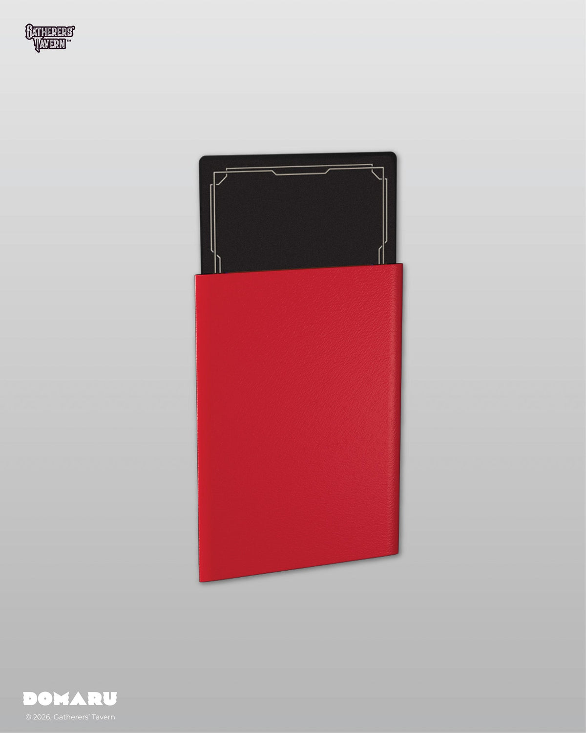 Gatherer's Tavern DOMARU Regular Standard Size Fit Sleeves "Balefire Red"