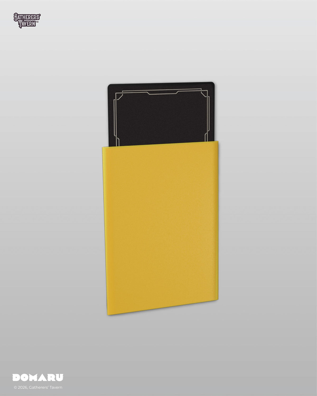 DOMARU Regular Standard Size Fit Sleeves "Divine Yellow"