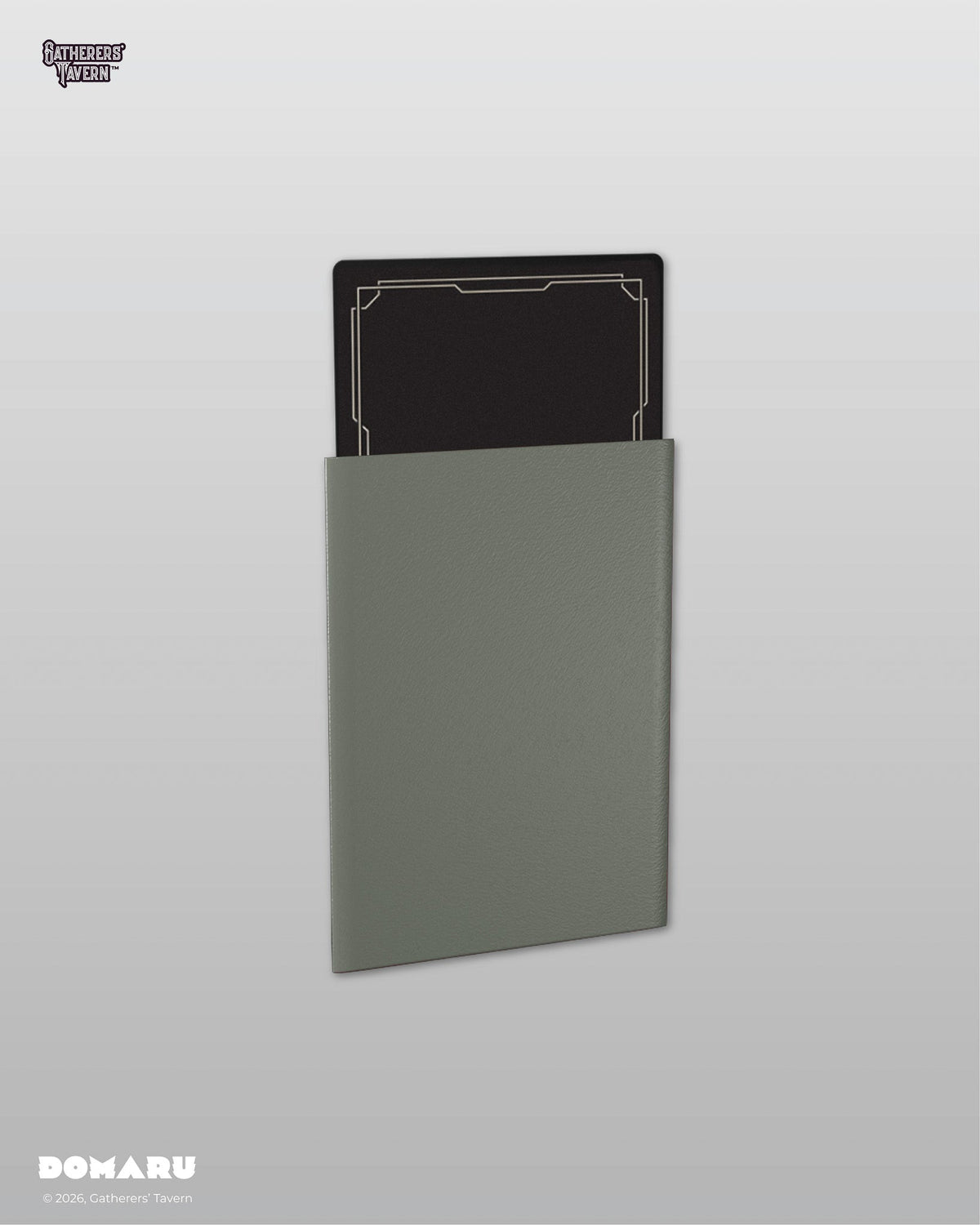 DOMARU Regular Standard Size Fit Sleeves "Gargoyle Grey"