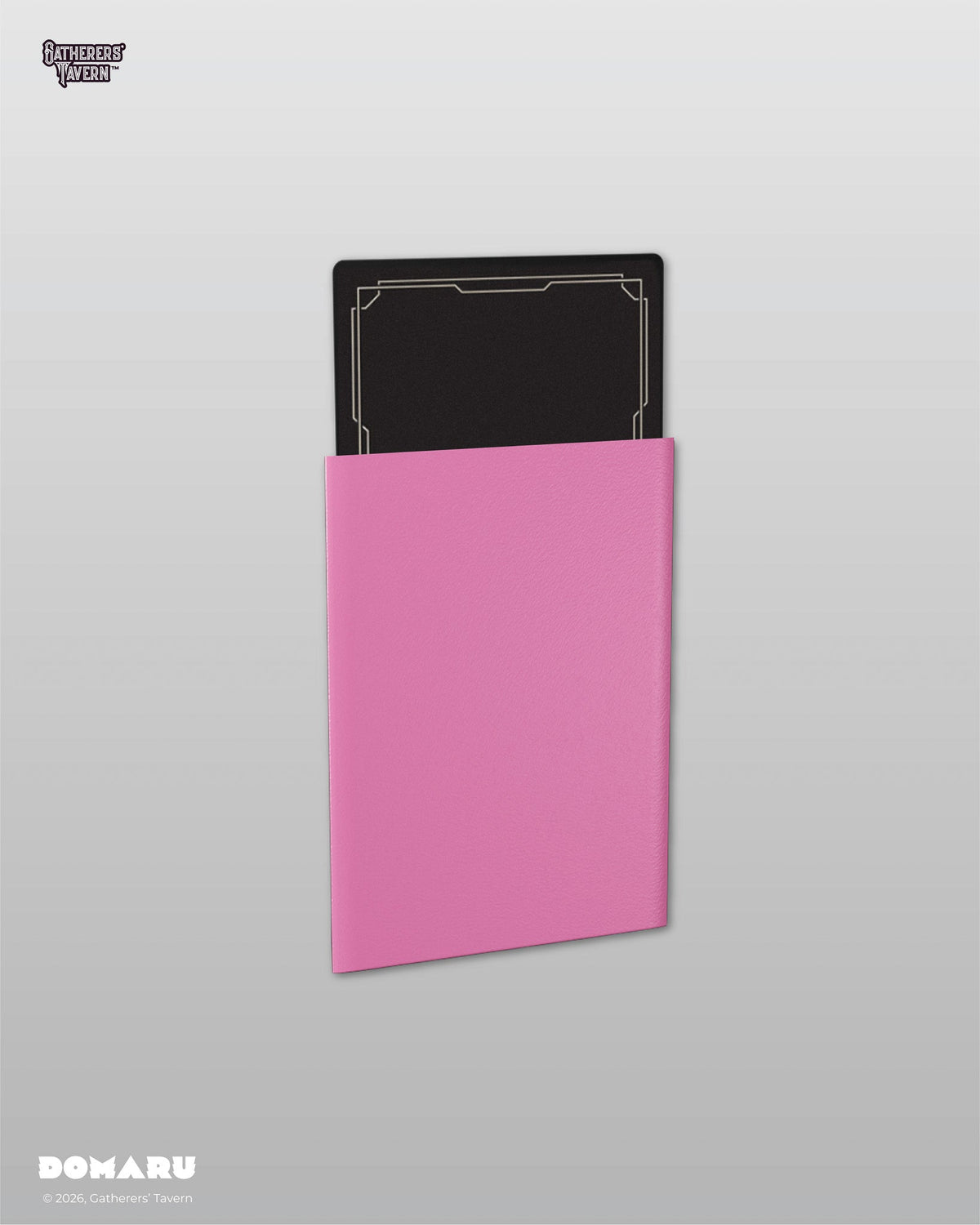 Gatherer's Tavern DOMARU Regular Standard Size Fit Sleeves "Valiant Pink"