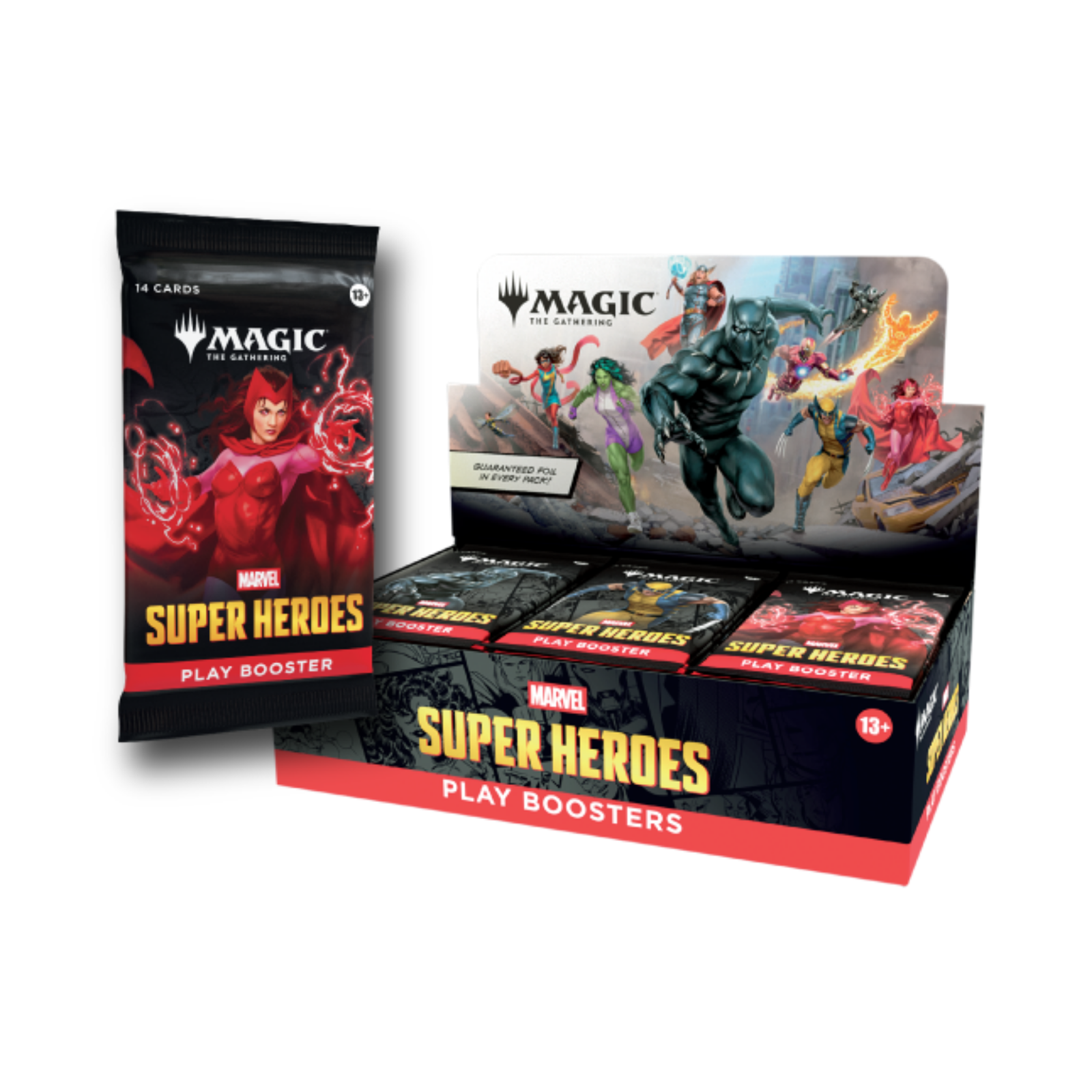 Magic: The Gathering Marvel Super Heroes Play Booster-Random Pack-Wizards of the Coast-Ace Cards & Collectibles