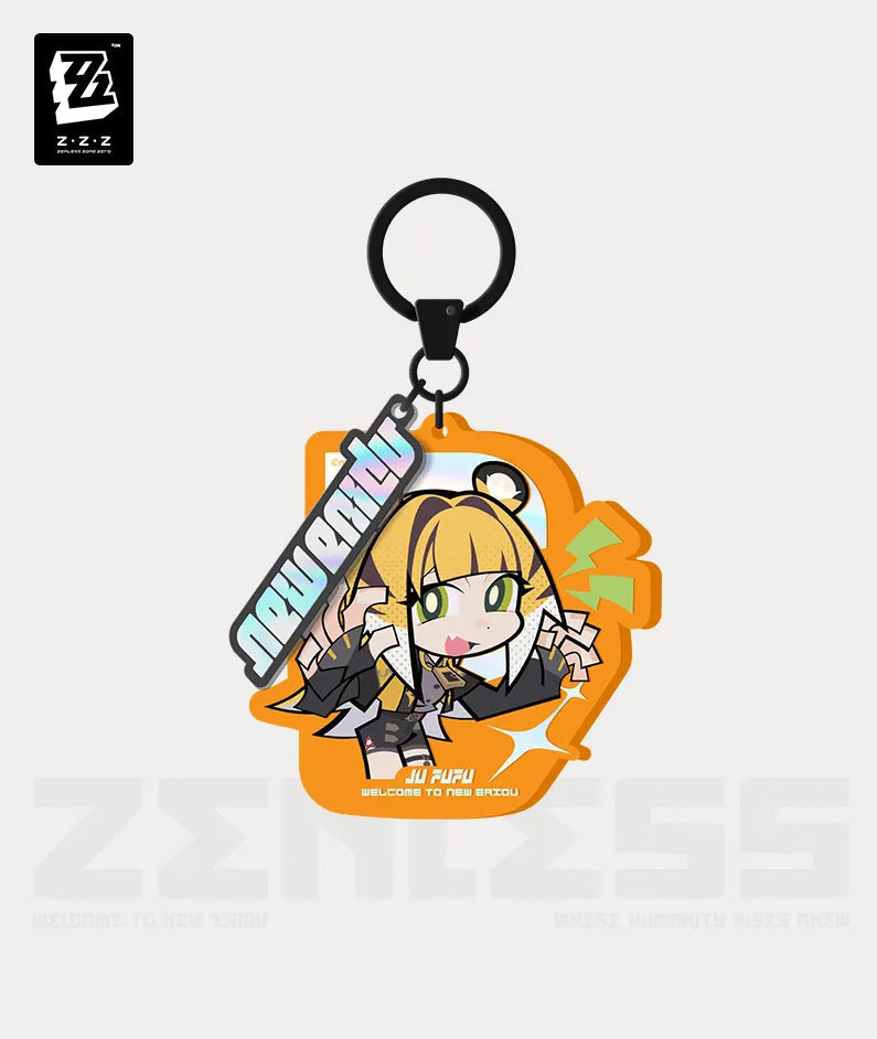 Zenless Zone Zero New Eridu Series Yunkui Summit Chibi Acrylic Keychain