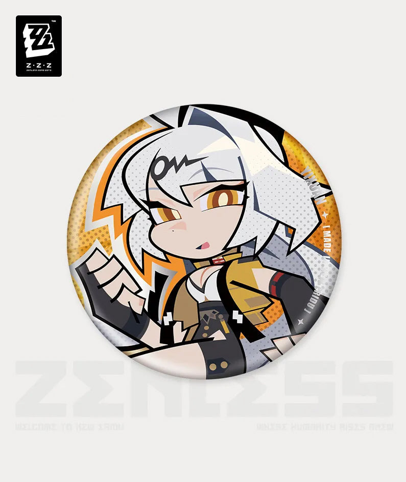 Zenless Zone Zero New Eridu Series Chibi Badge Yunkui Summit