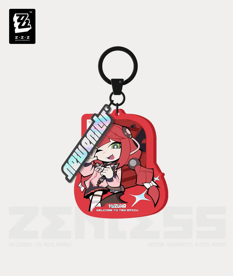 Zenless Zone Zero New Eridu Series Spook Shack Chibi Acrylic Keychain
