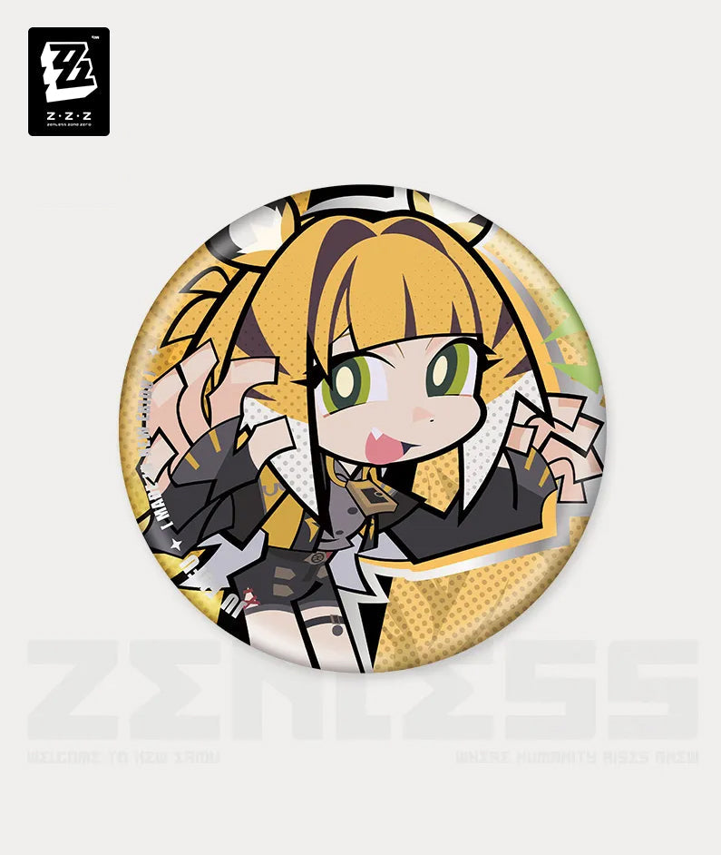 Zenless Zone Zero New Eridu Series Chibi Badge Yunkui Summit