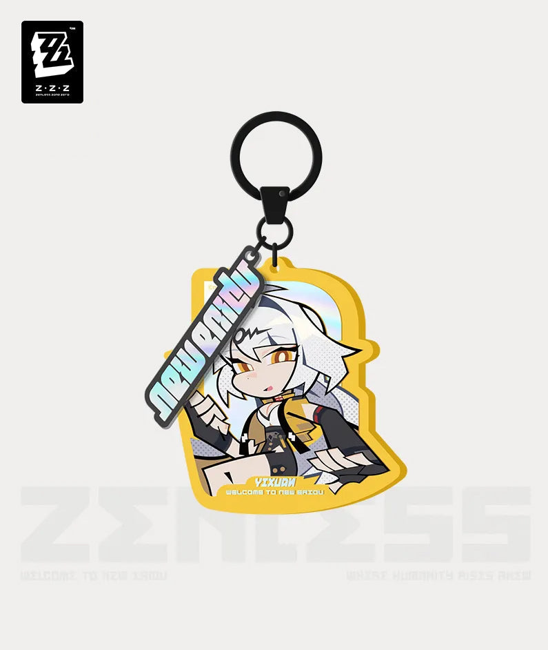 Zenless Zone Zero New Eridu Series Yunkui Summit Chibi Acrylic Keychain