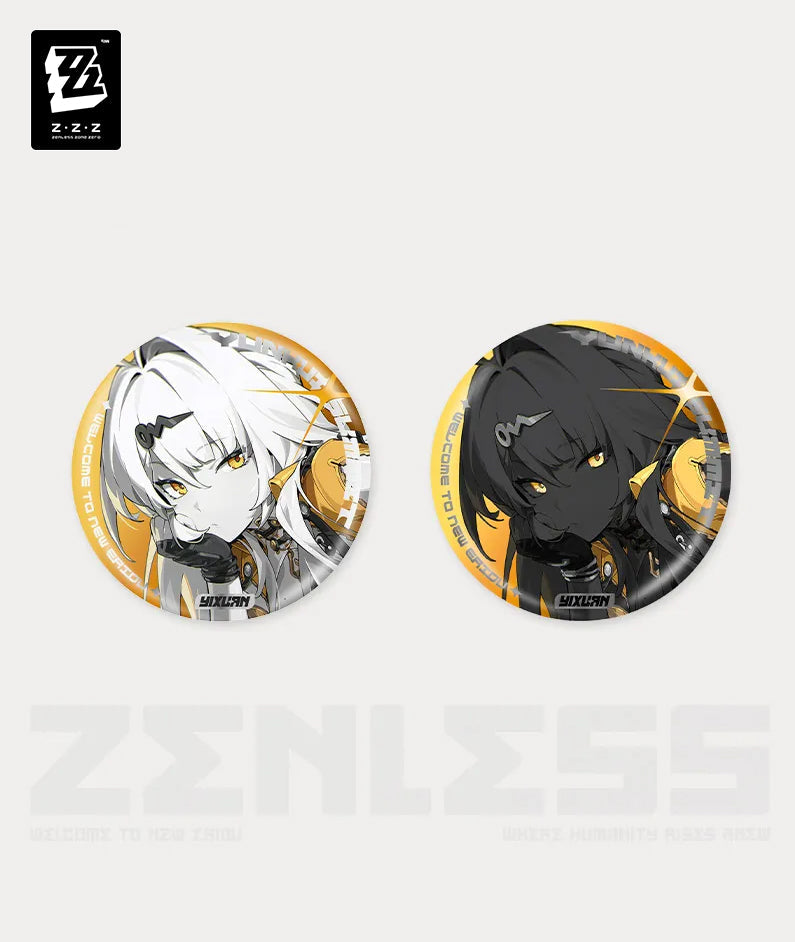 Zenless Zone Zero Cinema Yunkui Summit Characters Reflective Badge