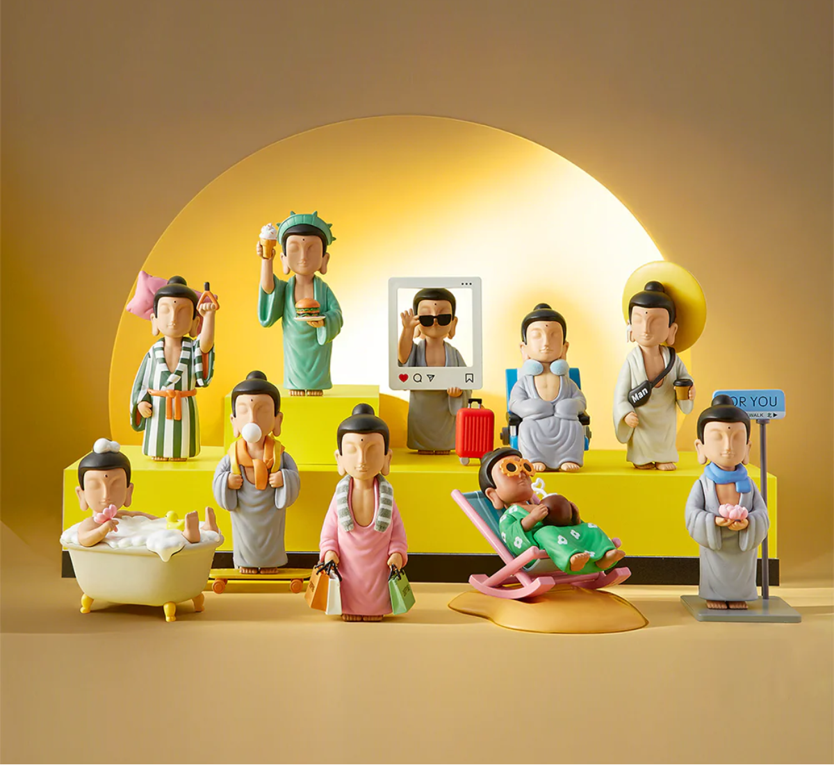 Amitofo City Walk Series Blind Box-Single (Random)-amitofo-Ace Cards & Collectibles