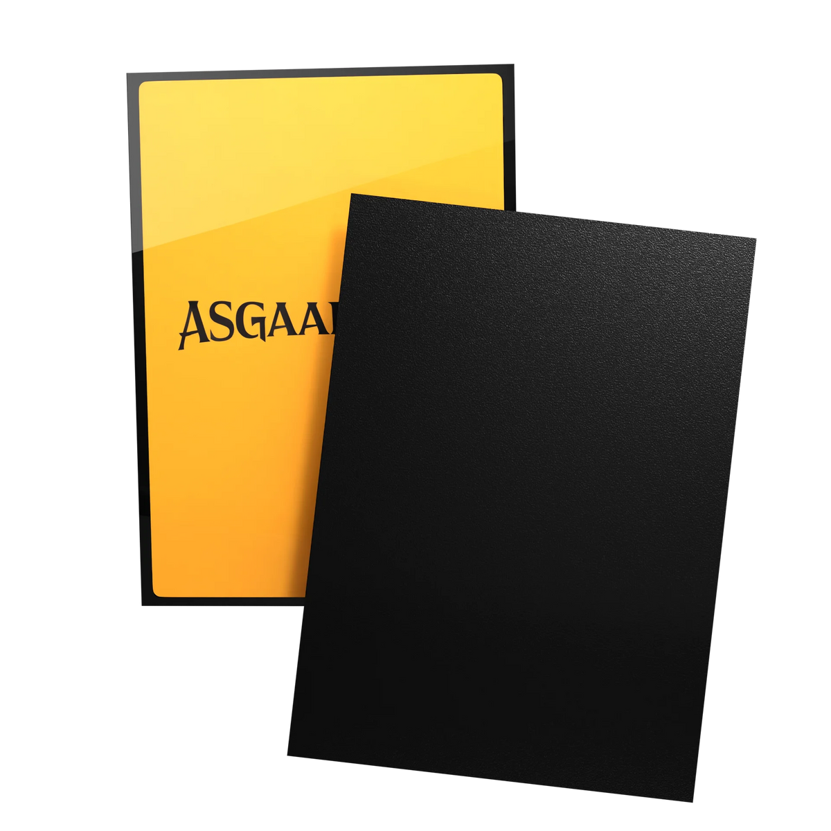 Asgaardian Matte Standard Sleeves – HUGINN & MUNINN “Pure Black” (104pcs)