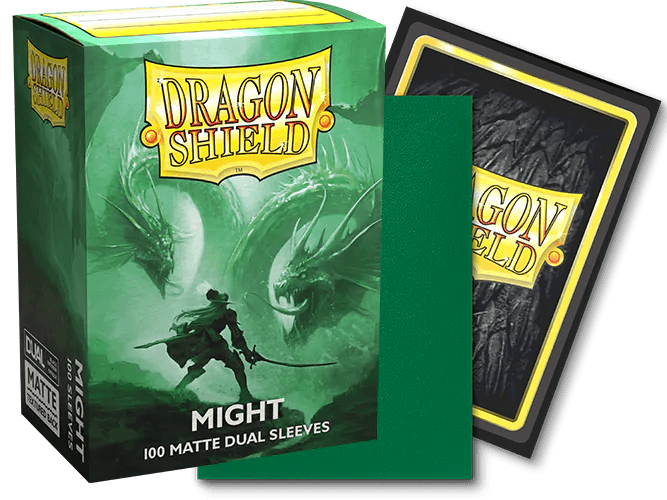 Dragon Shield Sleeve Dual Matte Standard Size 100pcs  - Might