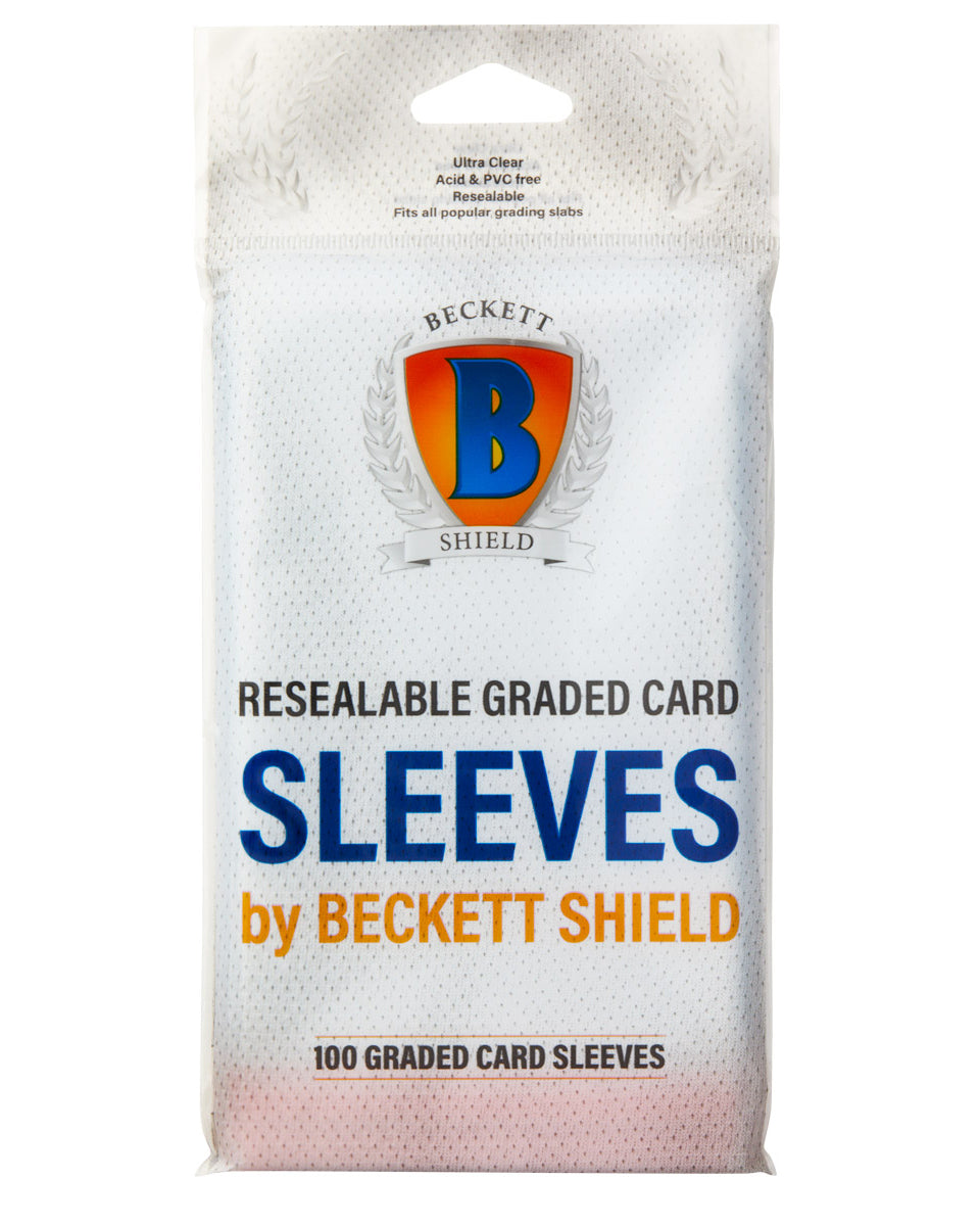 Beckett Shield Resealable Graded Card Sleeves - Clear