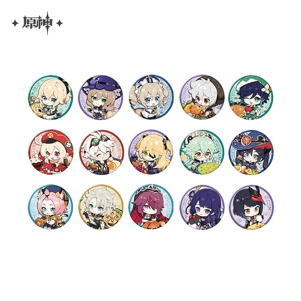 miHoYo Genshin Impact Delicious Party Character Badge
