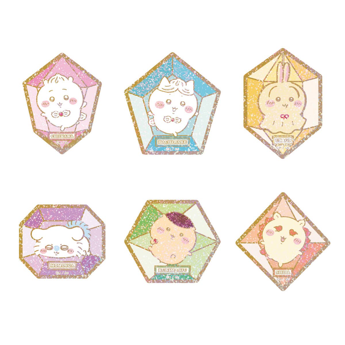 SOMETHING SMALL AND CUTE KIRAKIRA DIE-CUT STICKER WITH GUMMY