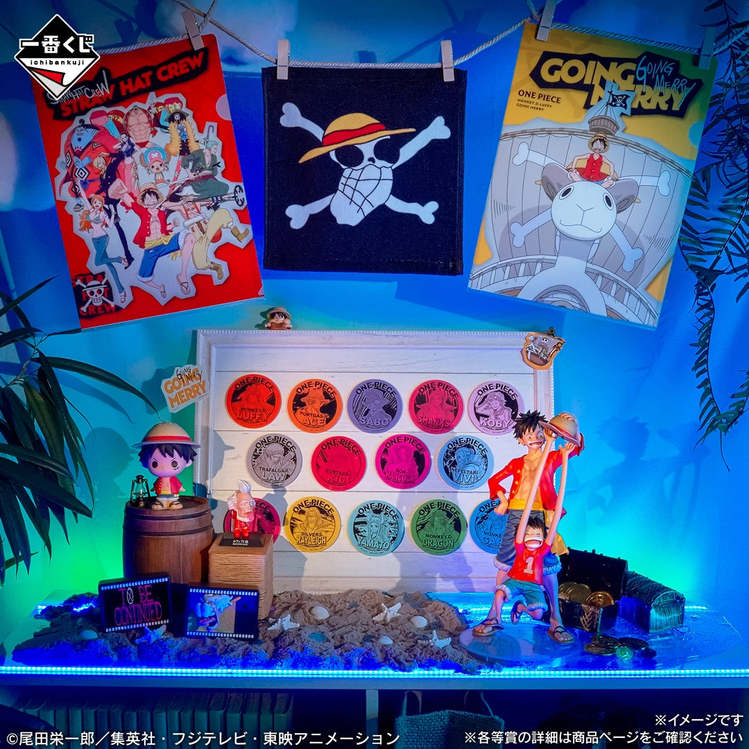 (Whole Set 80tix) Ichiban Kuji One Piece MONKEY.D.LUFFY - Memories of Adventure and the Voyage to the Future -