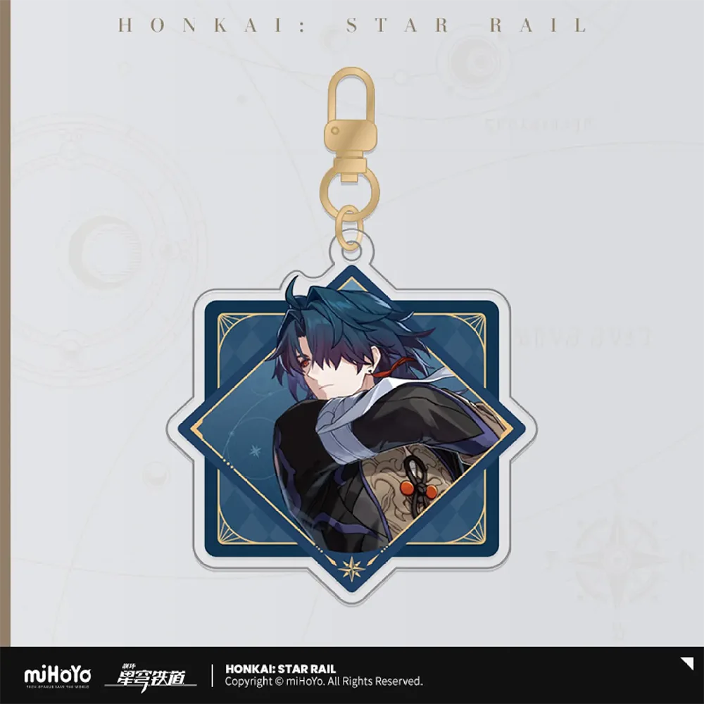 Honkai: Star Rail Interstellar Journey Acrylic Keychain