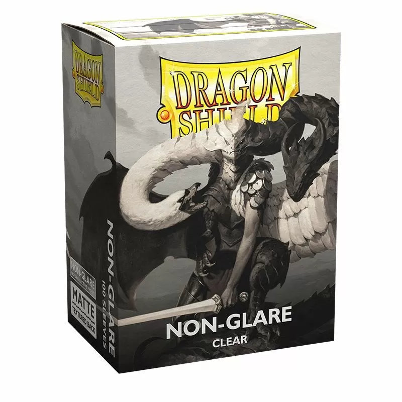 Dragon Shield Sleeve Matte Non-Glare Standard Size 100pcs "Matte Clear V2"