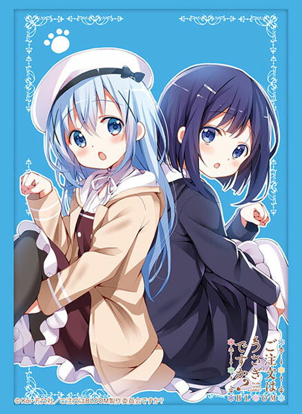 Bushiroad Sleeves Collection - Is The Order A Rabbit? Bloom &quot;Chino &amp; Fuyu&quot; (Vol.3780)