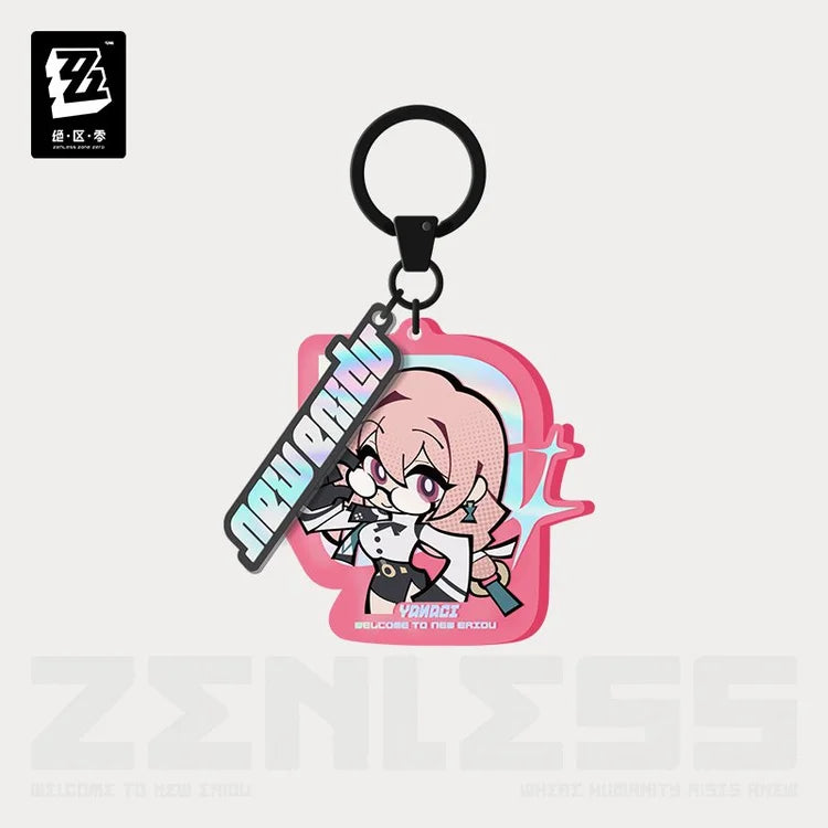 Zenless Zone Zero Section 6 Chibi Acrylic Keychain