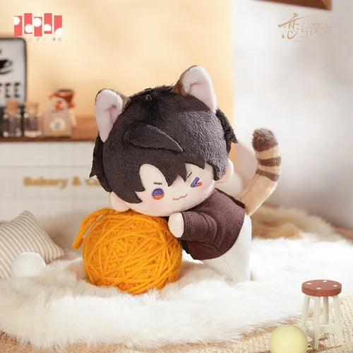 Love and Deepspace Your Cat Misses You Series Magnetic Plush Keychain