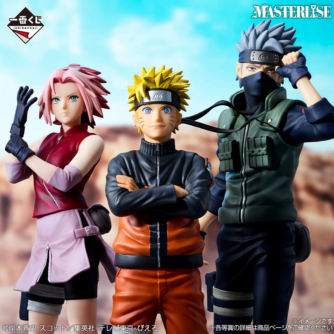(Whole Set 70tix) Ichiban Kuji NARUTO SHIPPUDEN KAZEKAGE RESCUE ARC