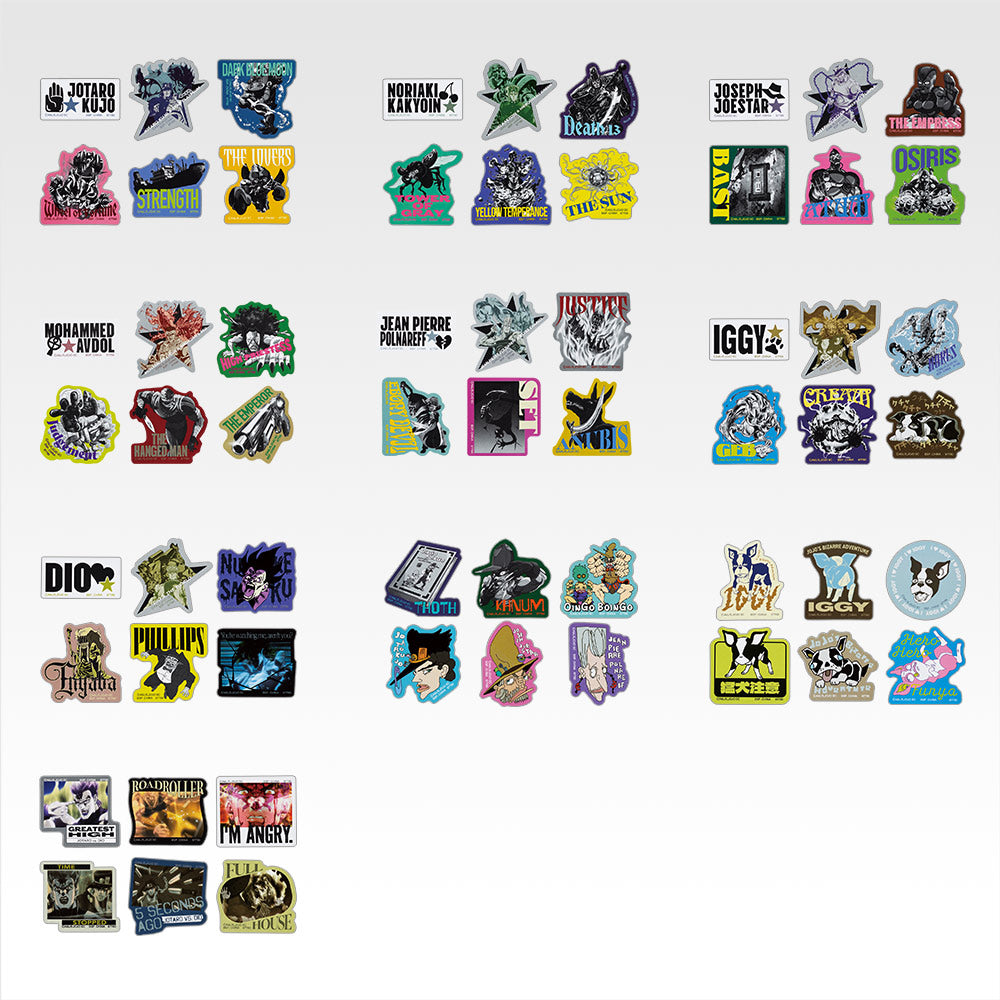 (Whole Set 80tix) Ichiban Kuji JoJo's Bizarre Adventure Stardust Crusaders "Stand Rush!"