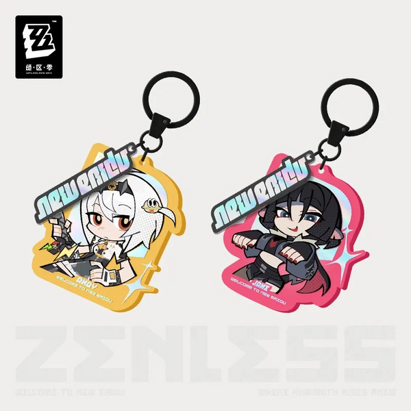 Zenless Zone Zero Ridu Chibi Keychain – Unknown Faction