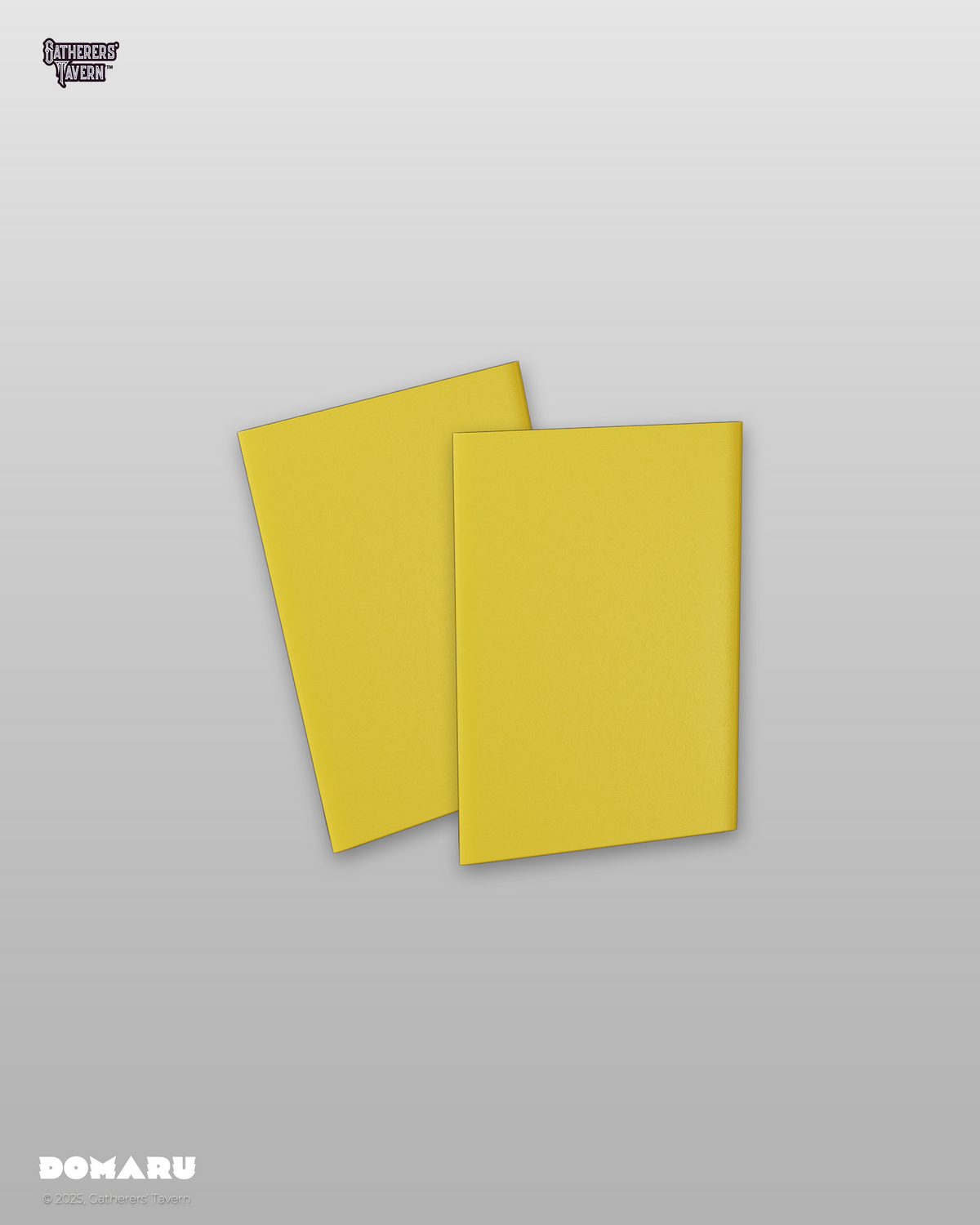DOMARU Regular Standard Size Fit Sleeves "Divine Yellow"