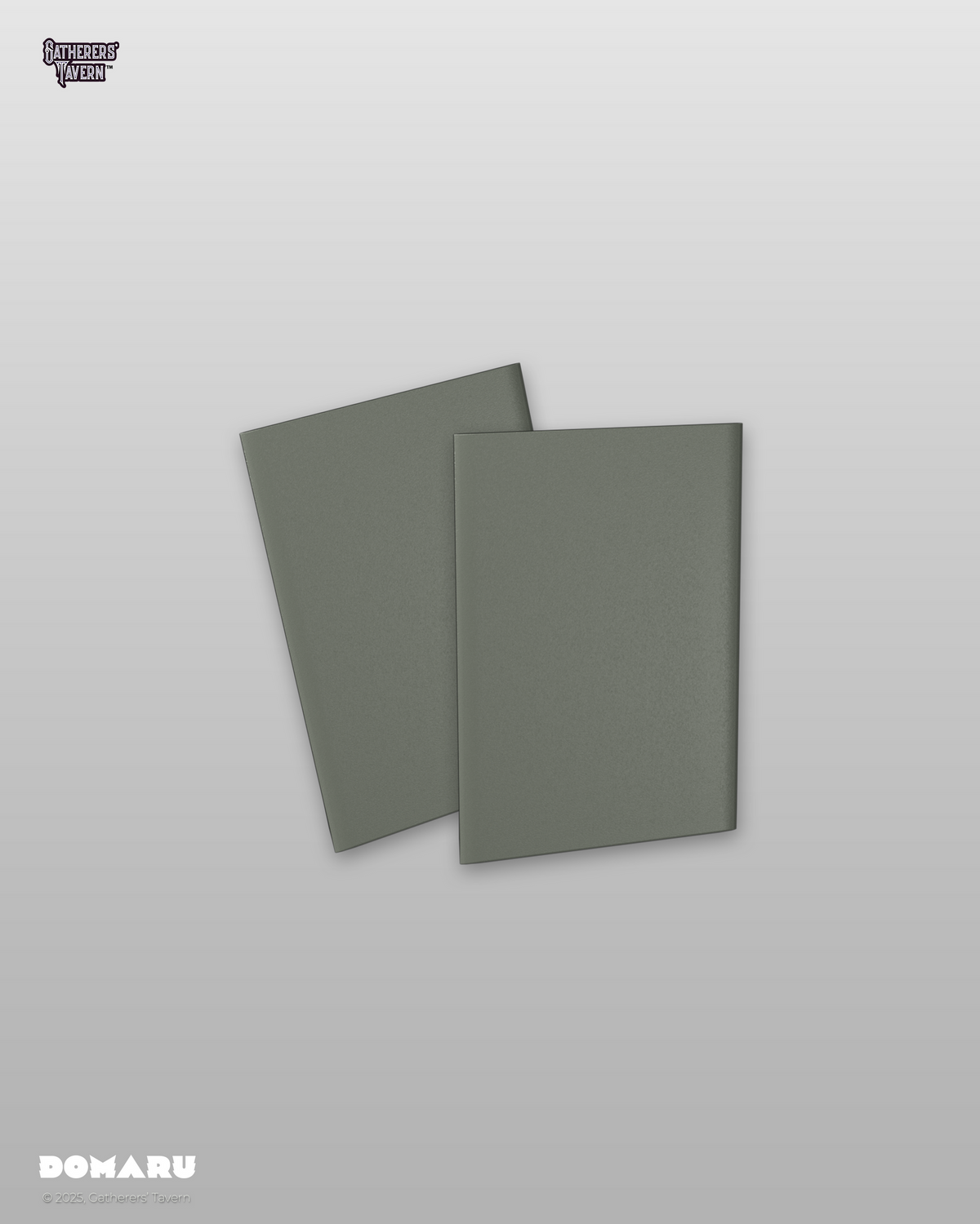 DOMARU Regular Standard Size Fit Sleeves "Gargoyle Grey"
